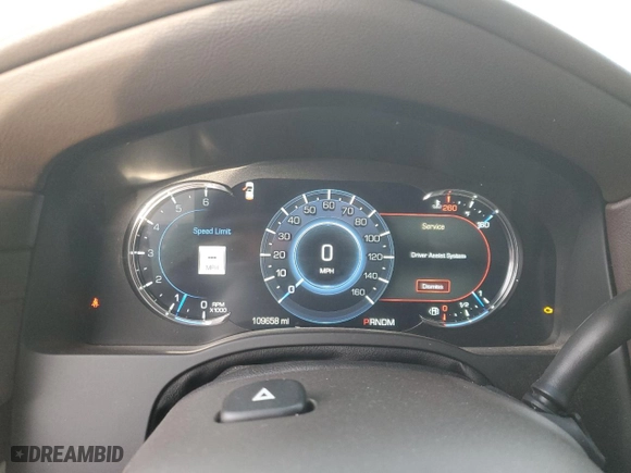 2016 Cadillac Escalade Premium Collection with VIN 1GYS4CKJ7GR118325, listed as a Copart auction lot 83502114 with 109,658 mi miles and Salvage Title. Bid and sale history available at carsss.com. Image 9.
