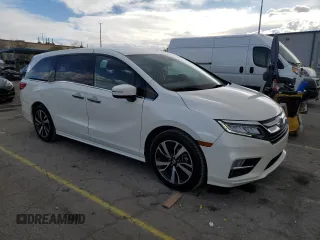 2018 Honda Odyssey Elite with VIN 5FNRL6H99JB066053, listed as a Copart auction lot 51963595 with 139,504 mi miles and Salvage Title. Bid and sale history available at carsss.com. Image 4.