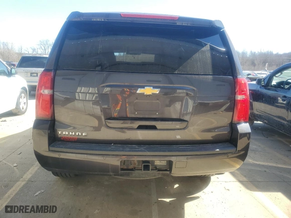 2015 Chevrolet Tahoe LS with VIN 1GNSKAKCXFR116446, listed as a Copart auction lot 47087345 with 185,989 mi miles and Salvage Title. Bid and sale history available at carsss.com. Image 6.