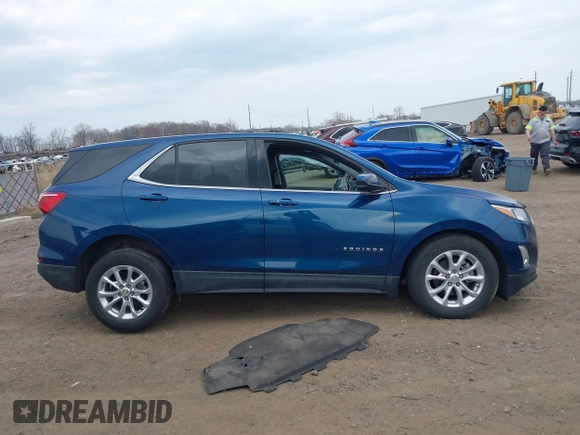 2020 Chevrolet Equinox LT with VIN 2GNAXJEV4L6285556, listed as a IAAI auction lot 42075309 with 28,268 mi miles and . Bid and sale history available at DreamBid. Image 14.