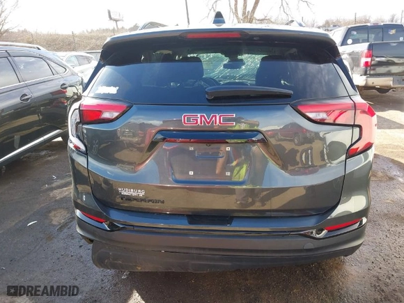 2020 GMC Terrain SLE with VIN 3GKALMEV5LL272238, listed as a IAAI auction lot 41650591 with 96,834 mi miles. Bid and sale history available at carsss.com. Image 17.