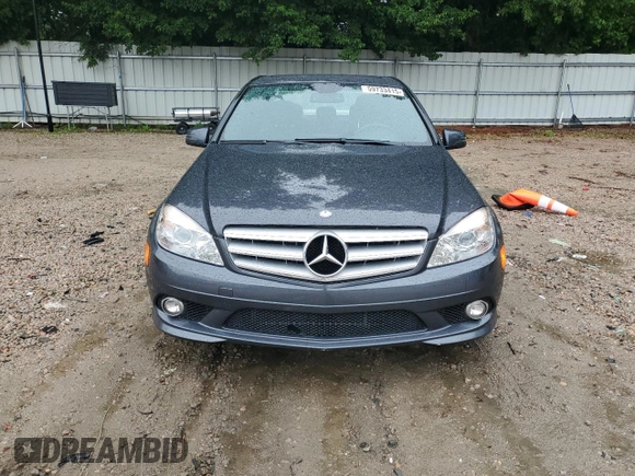2010 Mercedes-Benz C 300 Sport with VIN WDDGF5EB2AR123709, listed as a Copart auction lot 59733415 with 169,313 mi miles and Salvage title. Bid and sale history available at DreamBid. Image 5.
