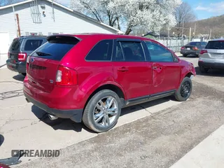2013 Ford Edge SEL with VIN 2FMDK4JC7DBA97290, listed as a IAAI auction lot 41972863 with 159,058 mi miles. Bid and sale history available at carsss.com. Image 4.