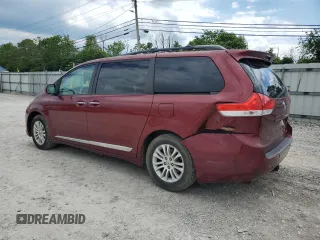 2011 Toyota Sienna XLE AAS with VIN 5TDYK3DC8BS115982, listed as a Copart auction lot 57791955 with 275,440 mi miles and Non repairable. Bid and sale history available at DreamBid. Image 2.