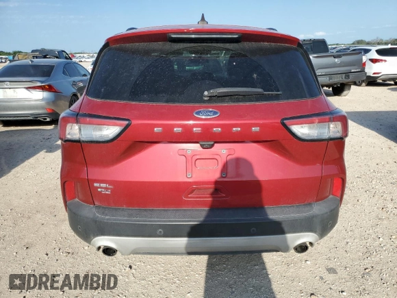 2021 Ford Escape SEL with VIN 1FMCU0H68MUA08240, listed as a Copart auction lot 52863715 with 70,563 mi miles and Clean title. Bid and sale history available at DreamBid. Image 6.