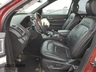 2018 Ford Explorer Platinum with VIN 1FM5K8HT1JGC57041, listed as a Copart auction lot 45741235 with 98,236 mi miles and Salvage Title. Bid and sale history available at carsss.com. Image 7.