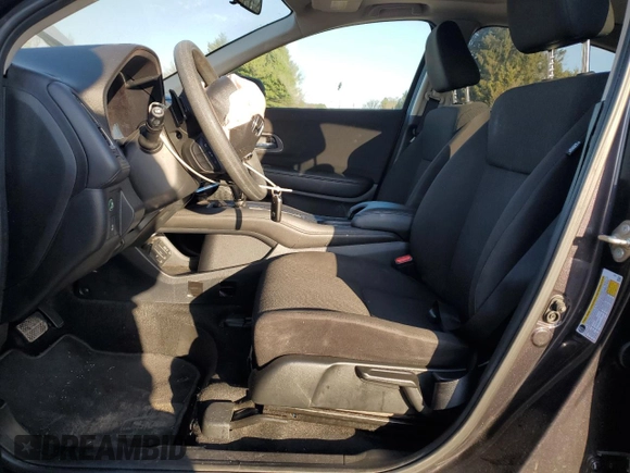 2017 Honda HR-V EX with VIN 3CZRU5H57HM724683, listed as a Copart auction lot 49206755 with 54,930 mi miles and Salvage Title. Bid and sale history available at carsss.com. Image 7.