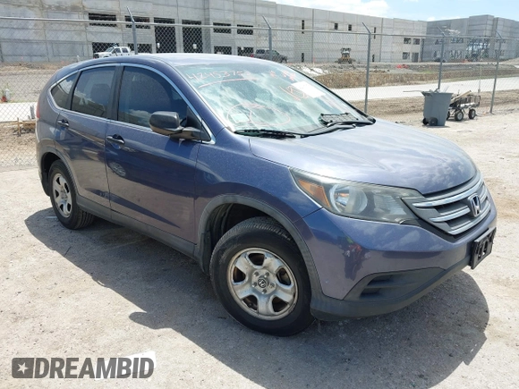2013 Honda CR-V LX with VIN 3CZRM3H35DG702421, listed as a IAAI auction lot 42617178 with Not provided miles and . Bid and sale history available at DreamBid. Image 1.