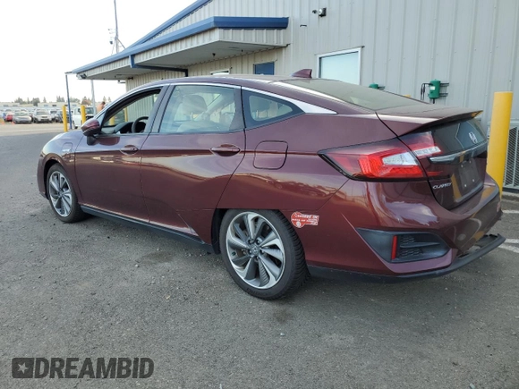 2018 Honda Clarity Plug-In Hybrid with VIN JHMZC5F10JC014717, listed as a Copart auction lot 75118543 with 44,390 mi miles. Bid and sale history available at carsss.com. Image 2.
