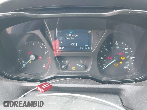 2018 Ford Transit with VIN 1FTYE1ZMXJKB56181, listed as a IAAI auction lot 42000183 with 113,112 mi miles and . Bid and sale history available at DreamBid. Image 7.