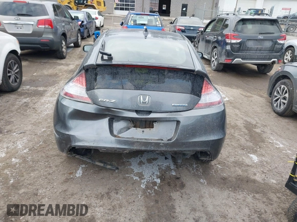 2013 Honda CR-Z with VIN JHMZF1D40DS001277, listed as a IAAI auction lot 41352871 with 81,423 mi miles. Bid and sale history available at carsss.com. Image 16.