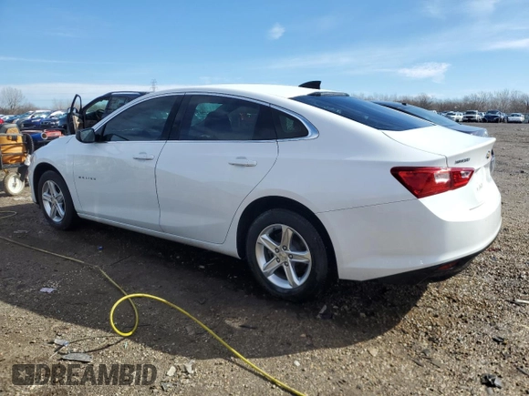 2022 Chevrolet Malibu LS with VIN 1G1ZB5ST3NF188676, listed as a Copart auction lot 49047765 with 47,459 mi miles and Salvage Title. Bid and sale history available at DreamBid. Image 2.