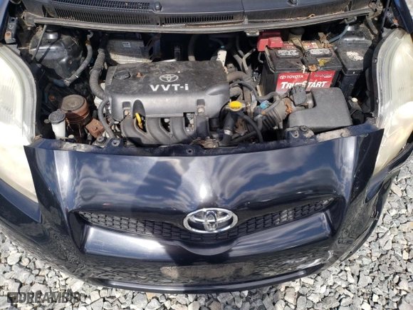 2009 Toyota Yaris with VIN JTDKT903395225334, listed as a Copart auction lot 50764035 with 117,561 mi miles and Clean Title. Bid and sale history available at carsss.com. Image 11.