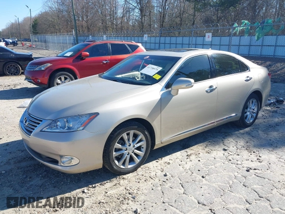 2012 Lexus ES with VIN JTHBK1EG2C2506290, listed as a IAAI auction lot 41738575 with 90,434 mi miles. Bid and sale history available at carsss.com. Image 18.