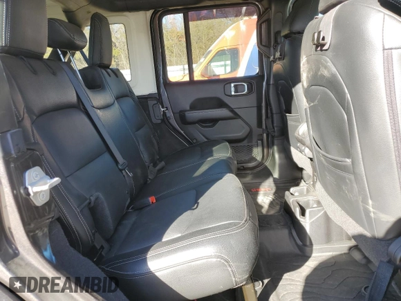 2020 Jeep Wrangler Unlimited Sahara with VIN 1C4HJXEN4LW152779, listed as a Copart auction lot 42696255 with Not provided miles and Salvage title. Bid and sale history available at DreamBid. Image 10.
