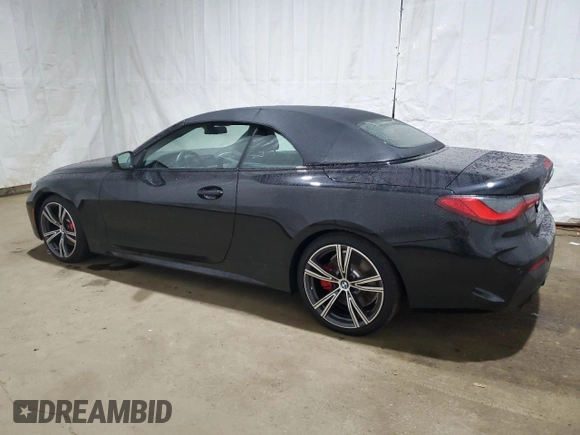 2023 BMW 4 Series 430i z VIN WBA23AT06PCL91792, wystawiony jako Copart lot #85511134 z przebiegiem 14 326 mil mil oraz Nie do naprawy. Historia ofert i sprzedaży dostępna na DreamBid. Obrazek 2.