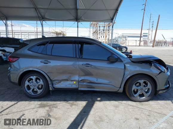 2024 Ford Escape ST-Line with VIN 1FMCU0MZ7RUA96544, listed as a IAAI auction lot 41830465 with 3,463 mi miles and . Bid and sale history available at DreamBid. Image 14.