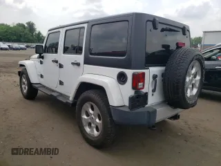 2015 Jeep Wrangler Unlimited Sahara z VIN 1C4BJWEG6FL627890, wystawiony jako Copart lot #58080945 z przebiegiem 145 941 mil mil oraz Szkoda całkowita • Salvage title. Historia ofert i sprzedaży dostępna na DreamBid. Obrazek 2.