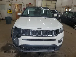 2018 Jeep Compass Limited with VIN 3C4NJDCB1JT212613, listed as a Copart auction lot 58320955 with 124,242 mi miles and Salvage title. Bid and sale history available at DreamBid. Image 5.