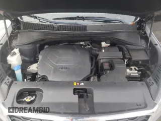 2019 Kia Sorento S V6 with VIN 5XYPGDA58KG449628, listed as a Copart auction lot 42976015 with 119,475 mi miles and Salvage Title. Bid and sale history available at carsss.com. Image 12.