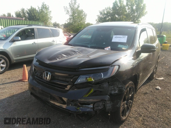 2022 Honda Pilot Special Edition with VIN 5FNYF6H25NB046913, listed as a IAAI auction lot 40000193 with 33,298 mi miles. Bid and sale history available at carsss.com. Image 20.