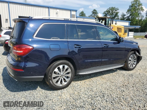 2018 Mercedes-Benz GLS with VIN 4JGDF6EE3JB021353, listed as a Copart auction lot 61946673 with 68,692 mi miles. Bid and sale history available at carsss.com. Image 3.