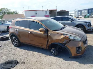 2017 Kia Sportage EX with VIN KNDPN3AC6H7109141, listed as a IAAI auction lot 41848646 with 123,211 mi miles. Bid and sale history available at carsss.com. Image 13.