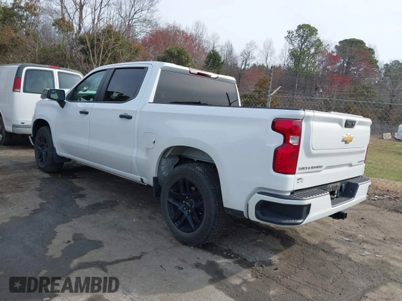 2022 Chevrolet Silverado 1500 Custom with VIN 3GCPABEK8NG528809, listed as a IAAI auction lot 41781691 with 52,025 mi miles and . Bid and sale history available at DreamBid. Image 3.