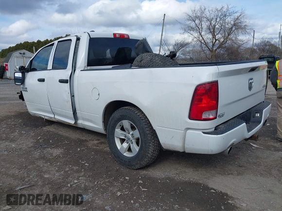 2017 Ram 1500 Express with VIN 1C6RR7FT5HS828432, listed as a IAAI auction lot 41893836 with 67,589 mi miles. Bid and sale history available at carsss.com. Image 3.