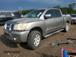 2006 Nissan Titan LE с VIN 1N6BA07A56N515721, выставлен на аукционе Copart как лот 54546995 с пробегом Не указан миль и Списание • Salvage title. История ставок и продаж доступна на DreamBid. Изображение 1.