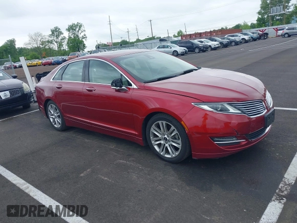2015 Lincoln MKZ Hybrid with VIN 3LN6L2LU3FR602438, listed as a IAAI auction lot 42130400 with 115,317 mi miles. Bid and sale history available at carsss.com. Image 1.