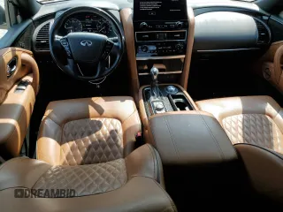 2022 Infiniti QX80 SENSORY with VIN JN8AZ2BE6N9291755, listed as a Copart auction lot 69965224 with 28,402 mi miles and Salvage Title. Bid and sale history available at carsss.com. Image 8.