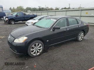 2007 Infiniti M x with VIN JNKAY01F97M459058, listed as a Copart auction lot 72982514 with 132,412 mi miles and Salvage Title. Bid and sale history available at DreamBid. Image 1.