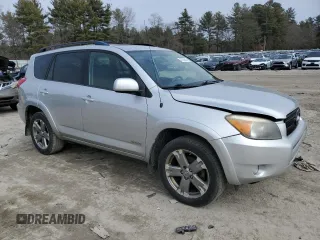 2008 Toyota RAV4 Sport with VIN JTMBK32V886039960, listed as a Copart auction lot 47858695 with 318,100 mi miles and Clean Title. Bid and sale history available at carsss.com. Image 4.