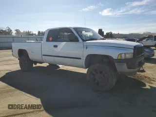 2001 Dodge Ram 2500 with VIN 3B7KF236X1G206409, listed as a Copart auction lot 45863255 with 0 mi miles and Salvage Title. Bid and sale history available at carsss.com. Image 4.