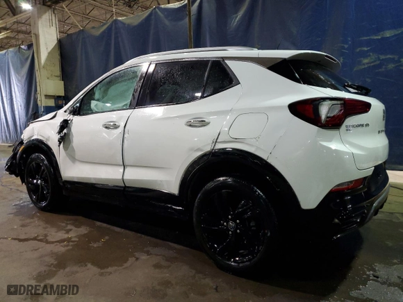 2024 Buick Encore GX Sport Touring with VIN KL4AMESL0RB169640, listed as a Copart auction lot 89279415 with 0 mi miles and Salvage Title. Bid and sale history available at carsss.com. Image 2.