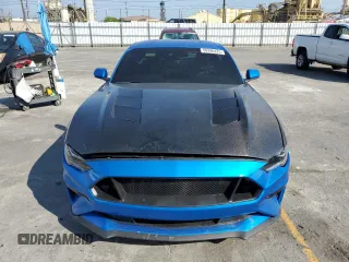 2021 Ford Mustang GT with VIN 1FA6P8CF6M5156028, listed as a Copart auction lot 59390225 with 34,824 mi miles and Non repairable. Bid and sale history available at DreamBid. Image 5.