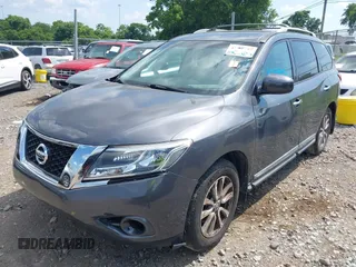 2013 Nissan Pathfinder Platinum with VIN 5N1AR2MM2DC621744, listed as a IAAI auction lot 42568157 with 172,806 mi miles and . Bid and sale history available at DreamBid. Image 6.