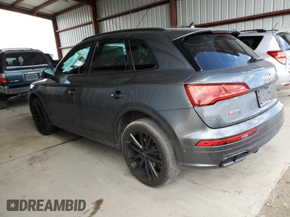 2020 Audi SQ5 Premium Plus with VIN WA1B4AFY6L2122915, listed as a Copart auction lot 69283953 with 21,255 mi miles. Bid and sale history available at carsss.com. Image 2.