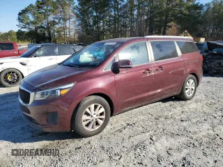 2017 Kia Sedona LX with VIN KNDMB5C14H6244174, listed as a Copart auction lot 49928785 with 140,875 mi miles and Clean Title. Bid and sale history available at carsss.com. Image 1.