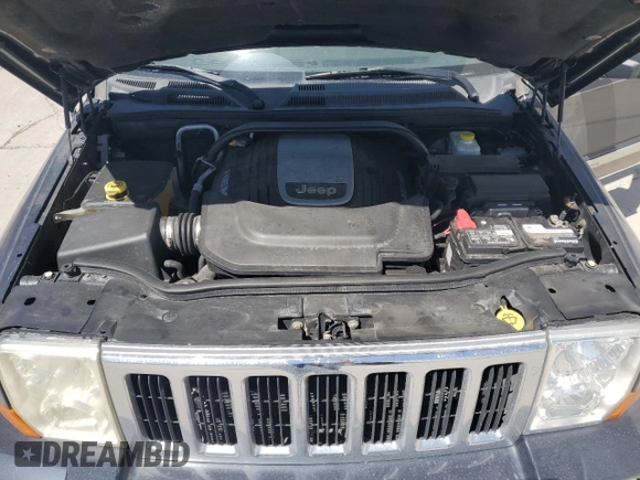 2007 Jeep Commander Limited with VIN 1J8HG58287C608187, listed as a Copart auction lot 52937855 with 163,456 mi miles and Salvage title. Bid and sale history available at DreamBid. Image 11.