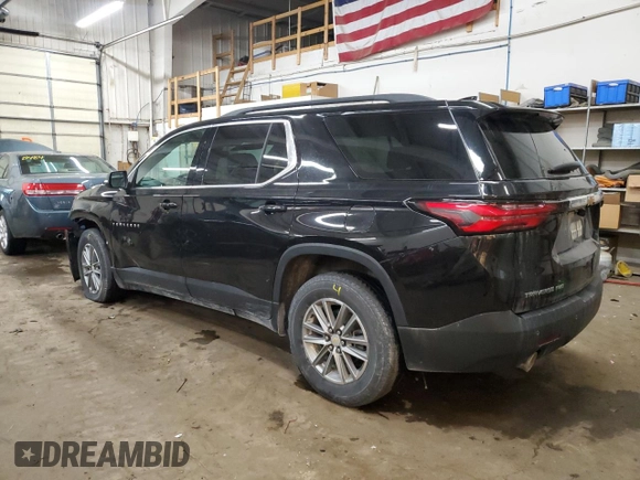 2022 Chevrolet Traverse LT z VIN 1GNEVHKW2NJ148831, wystawiony jako Copart lot #51131115 z przebiegiem 45 585 mil mil oraz Szkoda całkowita • Salvage title. Historia ofert i sprzedaży dostępna na DreamBid. Obrazek 2.