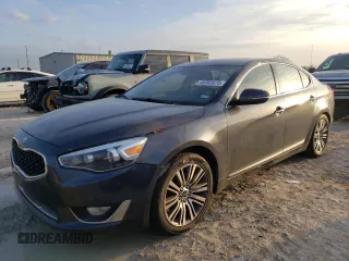 2015 Kia Cadenza Premium with VIN KNALN4D70F5195233, listed as a Copart auction lot 45352575 with 152,238 mi miles and Clean Title. Bid and sale history available at carsss.com. Image 1.