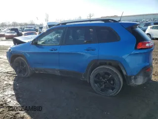 2018 Jeep Cherokee Latitude with VIN 1C4PJLCB5JD544613, listed as a Copart auction lot 47477085 with 114,263 mi miles and Salvage Title. Bid and sale history available at carsss.com. Image 2.