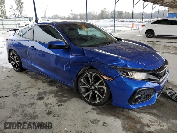 2019 Honda Civic Si z VIN 2HGFC3A53KH754944, wystawiony jako Copart lot #46032245 z przebiegiem 56 706 mil mil oraz Szkoda całkowita • Salvage title. Historia ofert i sprzedaży dostępna na DreamBid. Obrazek 4.