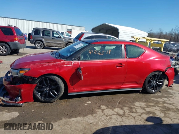 2016 Scion tC with VIN JTKJF5C78GJ025704, listed as a IAAI auction lot 41706518 with 29,460 mi miles. Bid and sale history available at carsss.com. Image 14.