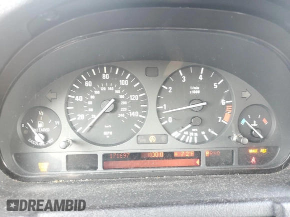 2003 BMW X5 3.0i with VIN 5UXFA53533LV88554, listed as a Copart auction lot 74318594 with 171,697 mi miles and Salvage Title. Bid and sale history available at carsss.com. Image 9.