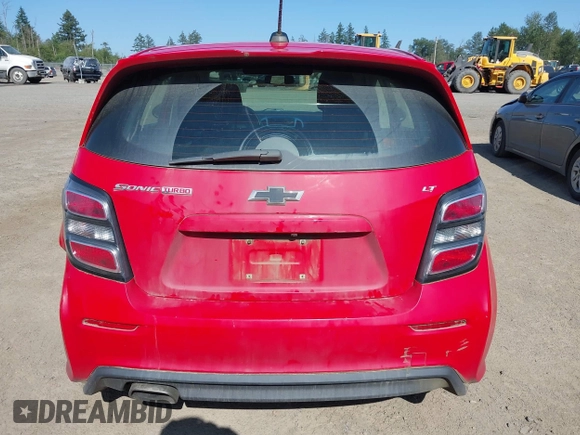2018 Chevrolet Sonic LT with VIN 1G1JD6SB6J4114615, listed as a IAAI auction lot 42276337 with 132,798 mi miles and . Bid and sale history available at DreamBid. Image 16.