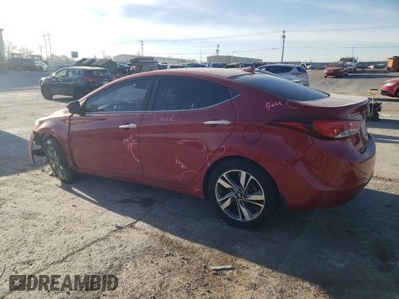 2014 Hyundai Elantra SE z VIN KMHDH4AE6EU052627, wystawiony jako Copart lot #49247275 z przebiegiem 133 647 mil mil oraz Szkoda całkowita • Salvage title. Historia ofert i sprzedaży dostępna na DreamBid. Obrazek 2.