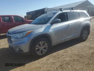 2015 Toyota Highlander LE z VIN 5TDBKRFH8FS181259, wystawiony jako Copart lot #54760385 z przebiegiem 154 845 mil mil oraz Szkoda całkowita • Salvage title. Historia ofert i sprzedaży dostępna na DreamBid. Obrazek 1.